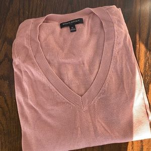 COPY - Banana Republic Light pink/mauve/medium blush  sweater